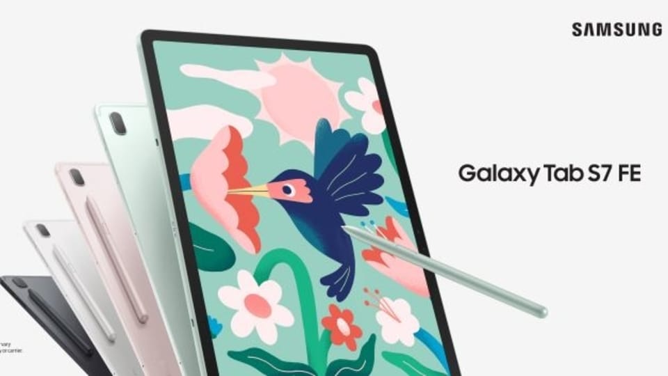 Samsung launched the Galaxy Tab S7 FE today.