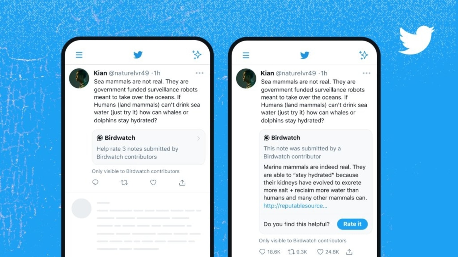 Twitter explains that once Birdwatch notes are added to any tweet, users will get a chance to rate whether the feedback was helpful or not.