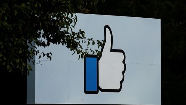 FILE PHOTO: The entrance sign to Facebook headquarters is seen in Menlo Park, California, on Wednesday, October 10, 2018. REUTERS/Elijah Nouvelage/File Photo
