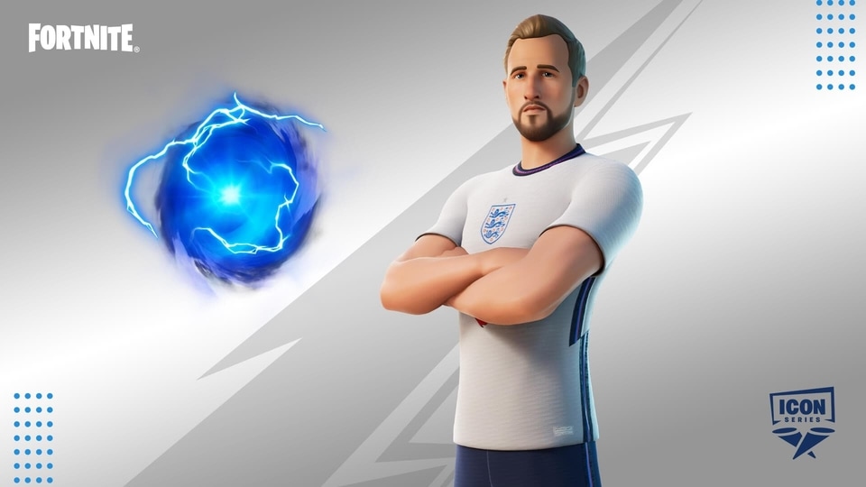Harry Kane skin with the Sweet Victory Emote and Back Bling