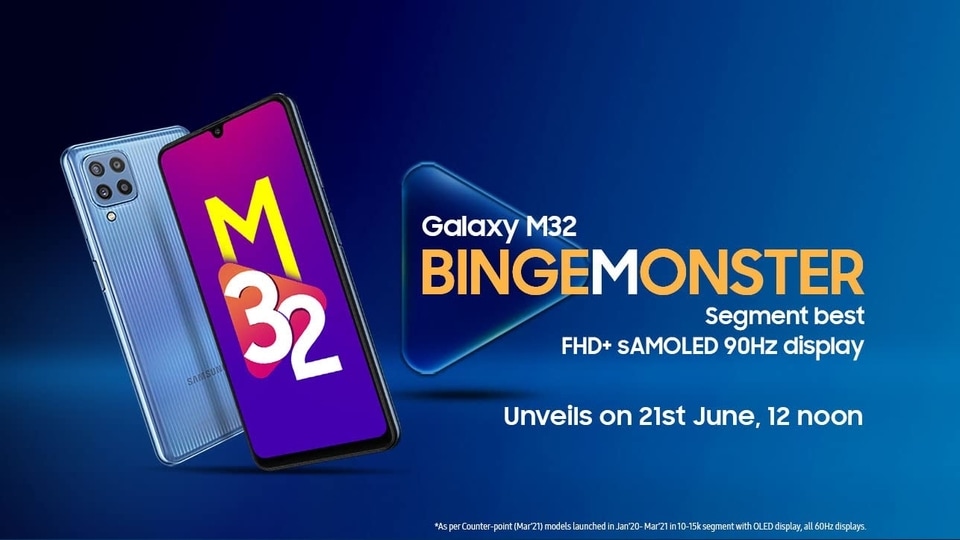 Samsung Galaxy M32 India launch date