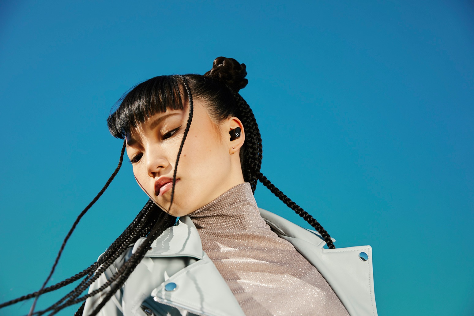 The Beats Studio Buds offer eight hours of battery life — with ANC disabled. The Beats Studio Buds offer eight hours of battery life — with ANC disabled.