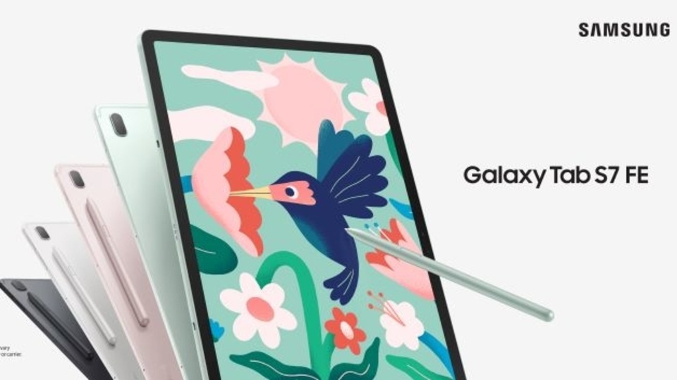 Samsung Galaxy Tab S7 FE launch in India.