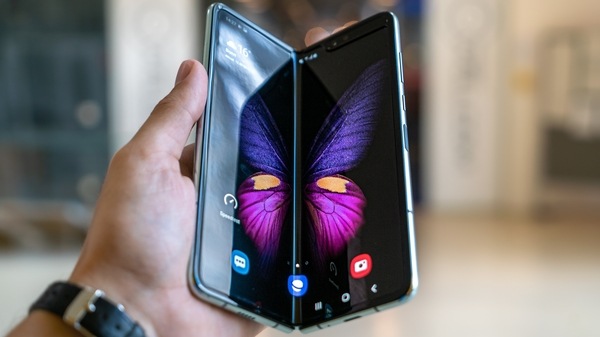 Samsung's older Galaxy Z Fold 2 model.