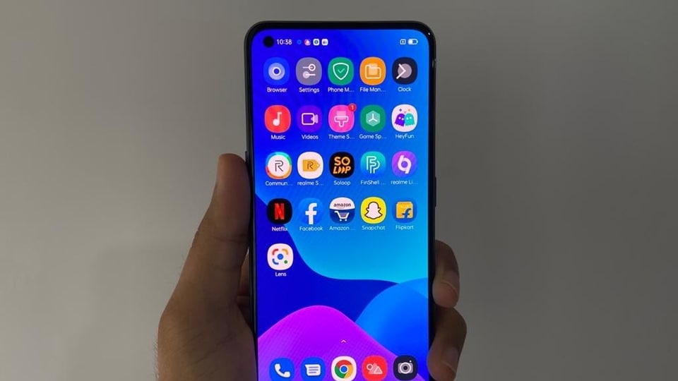The recently launched Realme X7 Max 5G.