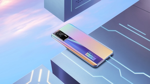 The Realme X7 Max 5G in the new Milky Way colour variant 