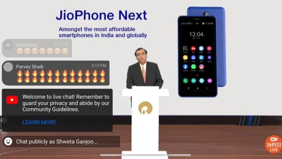 JioPhone Next launched