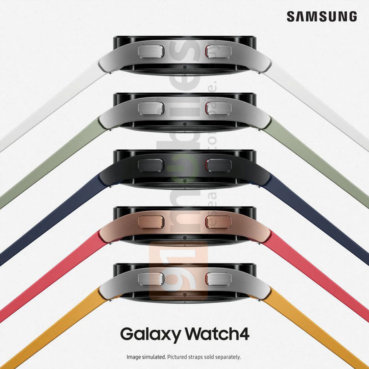 All the colours on the Samsung Galaxy Watch4 All the colours on the Samsung Galaxy Watch4