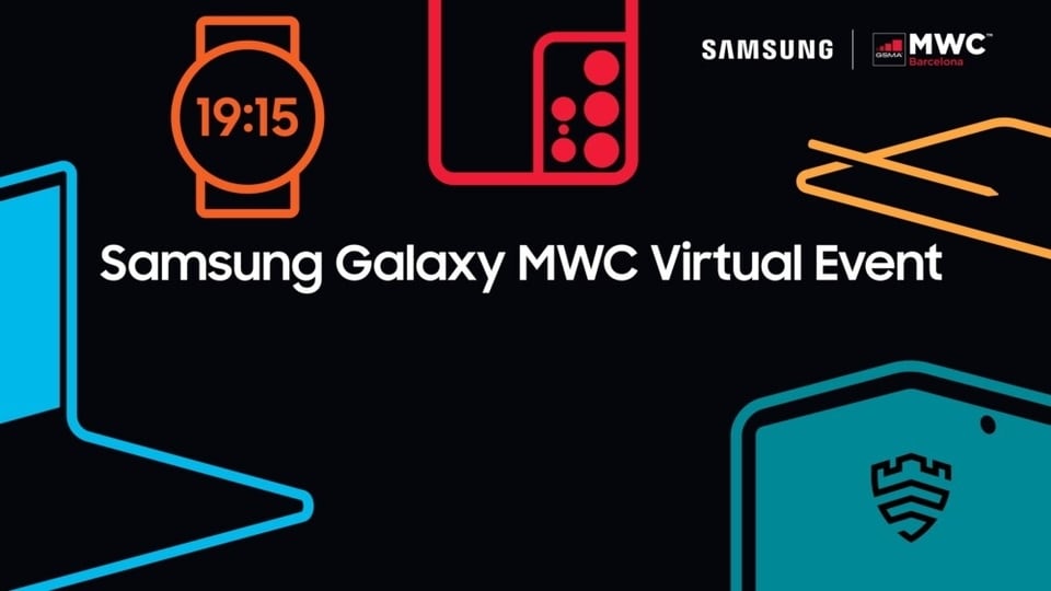 Samsung will host the Galaxy MWC Virtual Event on Monday. 