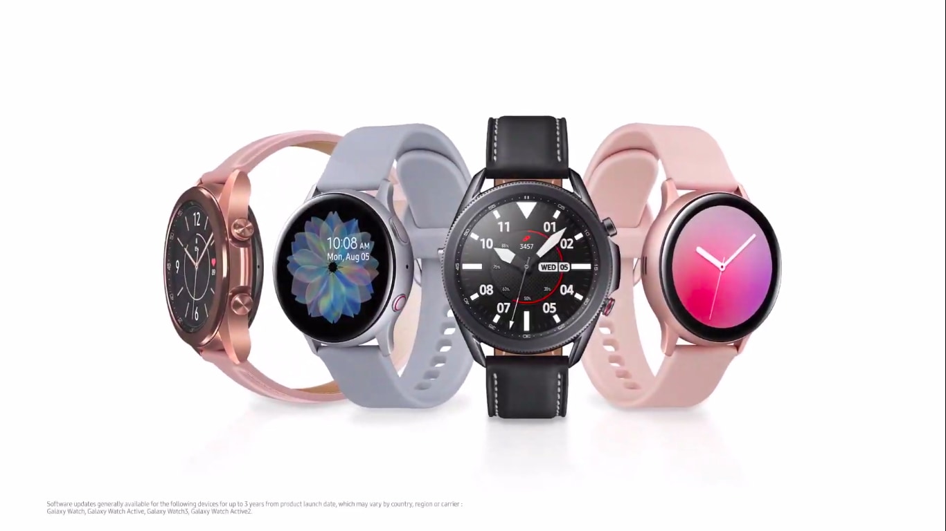 Samsung didn't announce the Galaxy Watch 4 at the Samsung Galaxy MWC Virtual Event at Mobile World Congress 2021 Samsung didn't announce the Galaxy Watch 4 at the Samsung Galaxy MWC Virtual Event at Mobile World Congress 2021