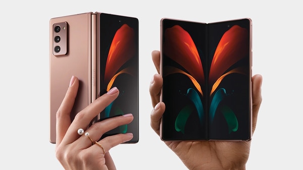 Samsung Galaxy Fold 3 is expected to launch in August this year. The Samsung Galaxy Fold 2 is shown in the picture above.