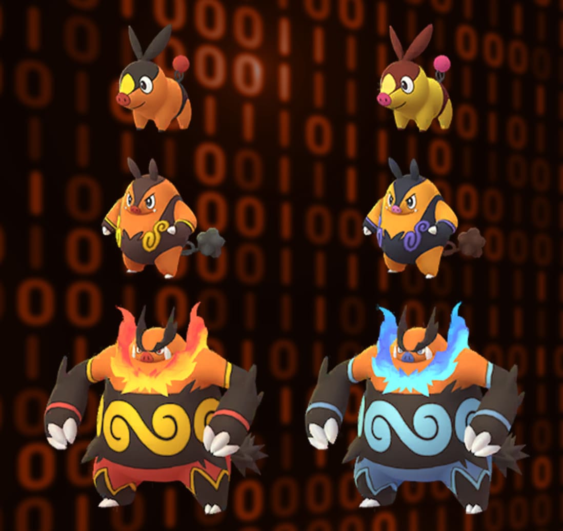 Pokemon Tepig Evolution