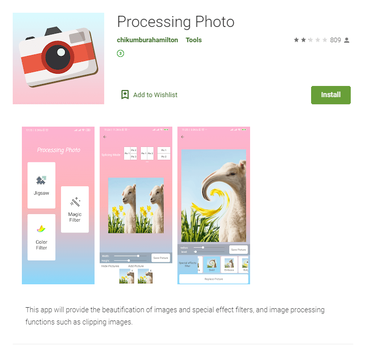 Processing Photo by the developer chikumburahamilton Processing Photo by the developer chikumburahamilton