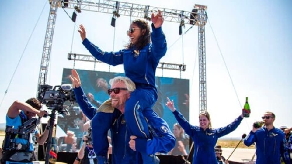 Sirisha Bandla soared into the sky with Richard Branson and team on Virgin Galactic spaceship called SpaceShipTwo Unity. Sirisha space flight makes her the first woman of Telugu origin to venture into space. The space trip on was praised by her grandfather, Bandla Ragaiah.