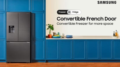 The new Samsung French Door Refrigerators come in Stainless Steel and Black Matt finish in two capacities – 579 L with water dispenser and 580 L without water dispenser.