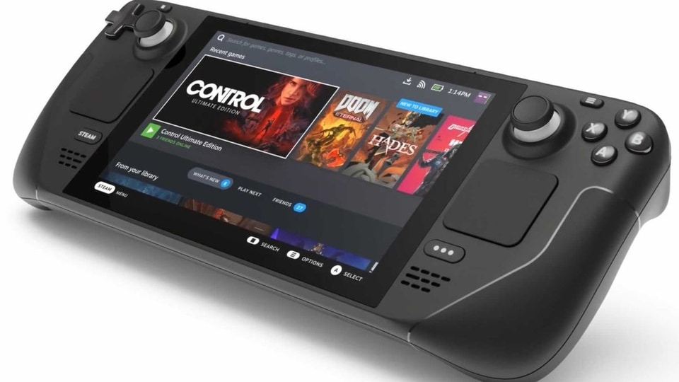 Steam Deck: Valve unveils portable PC resembling Nintendo Switch