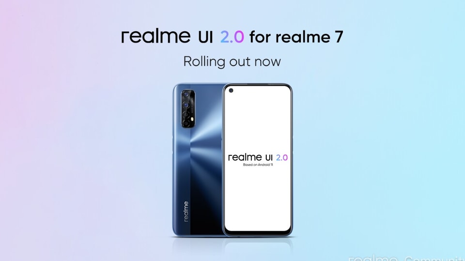 realme 7 update