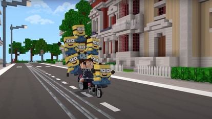 Time for some chaos with the Minions on Minecraft!