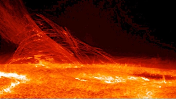 A solar storm affects GPS so much that mobile phones can no longer work properly on Earth as tremendous inaccuracies and errors make them useless.