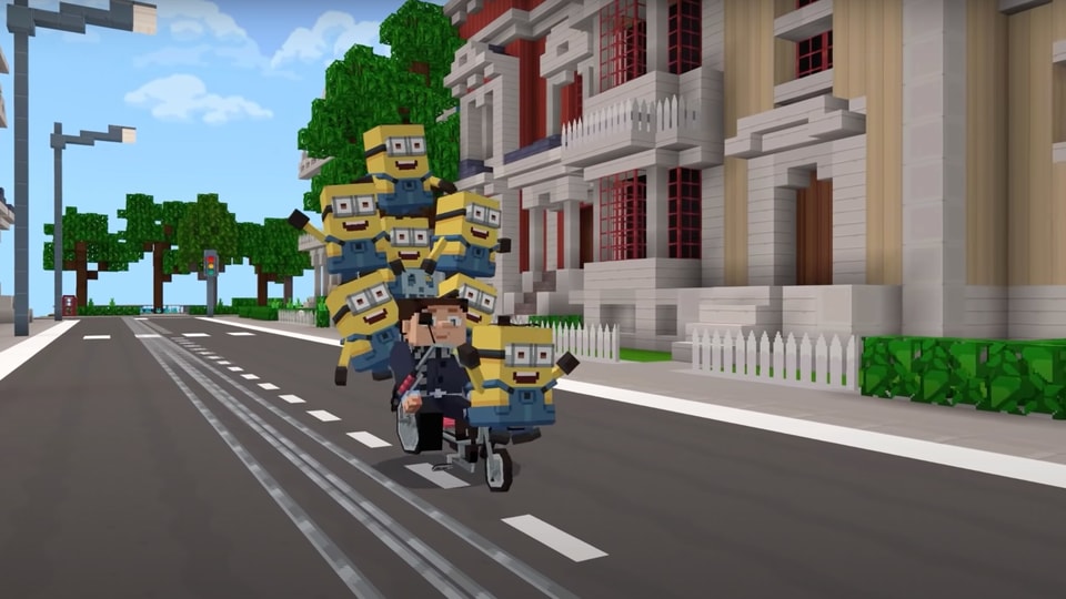 Time for some chaos with the Minions on Minecraft!