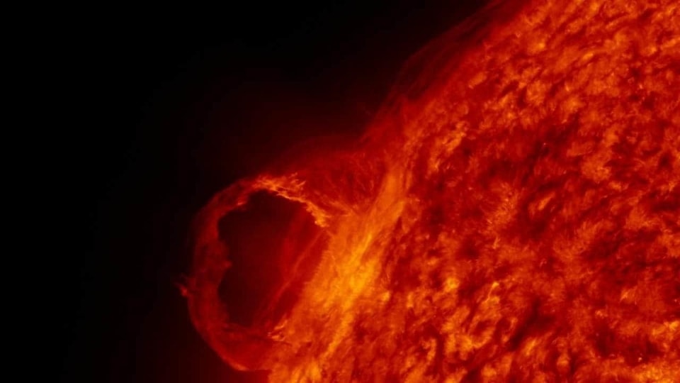 A solar storm or solar flare shot off by the Sun towards the Earth can cause computers to crash, but it is not that simple.