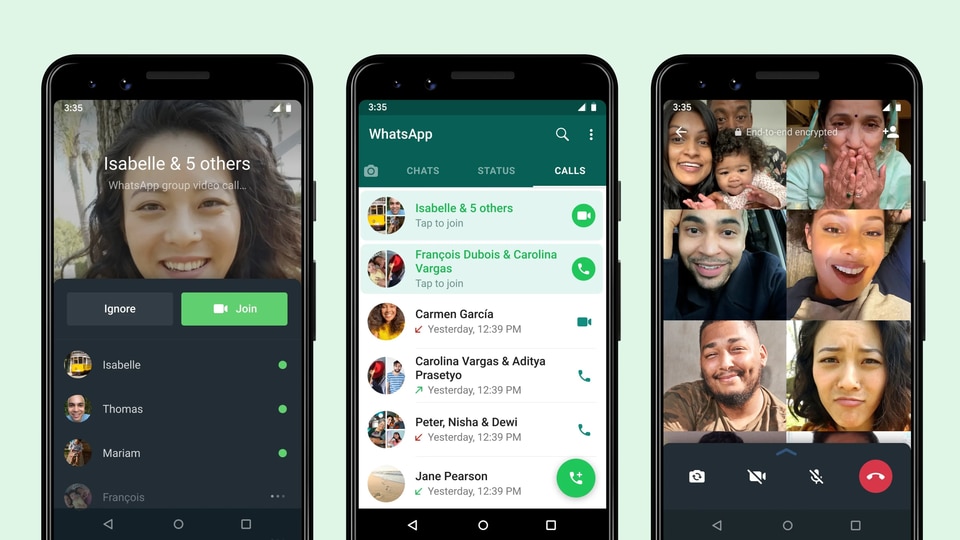 The new Joinable calls feature makes group calls on WhatsApp sounds like Google Meet, Zoom and Microsoft Teams, thanks to the ability for users to drop off calls and rejoin them at any time, as long as the call is still ongoing.