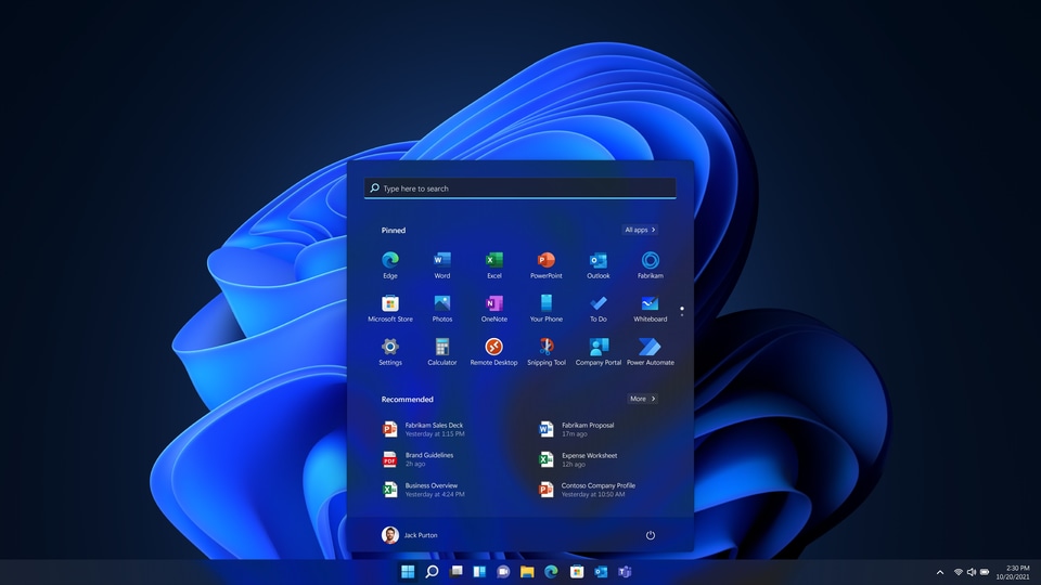 Microsoft Windows 11 dark theme will be enabled by default to give your eyes a rest.