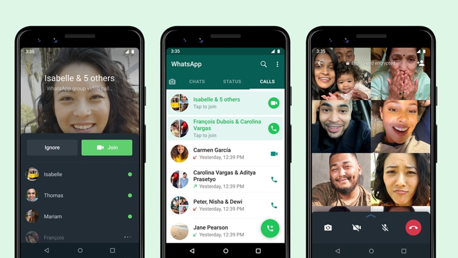 WhatsApp launches a new Discord-like voice chat feature for large groups |  TechCrunch