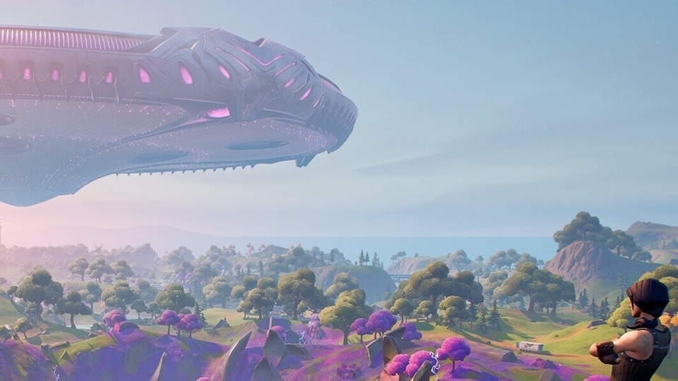 Epic Games has flown in a massive alien ship on Fortnite and started the countdown.