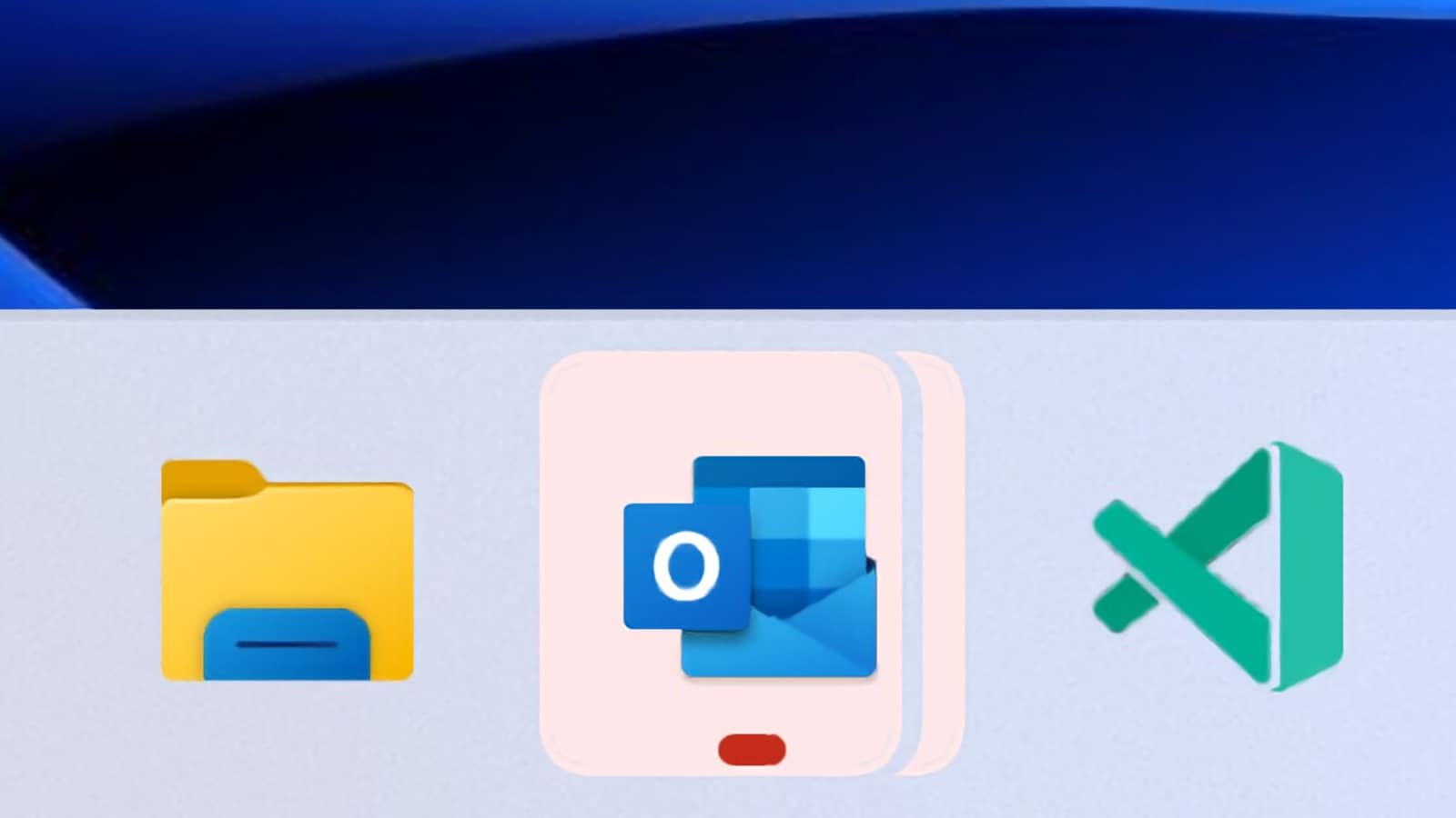 Windows 11 Windows 11 taskbar icon red background Cập nhật mới nhất