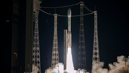 The latest Vega also carried four miniature satellites known as 