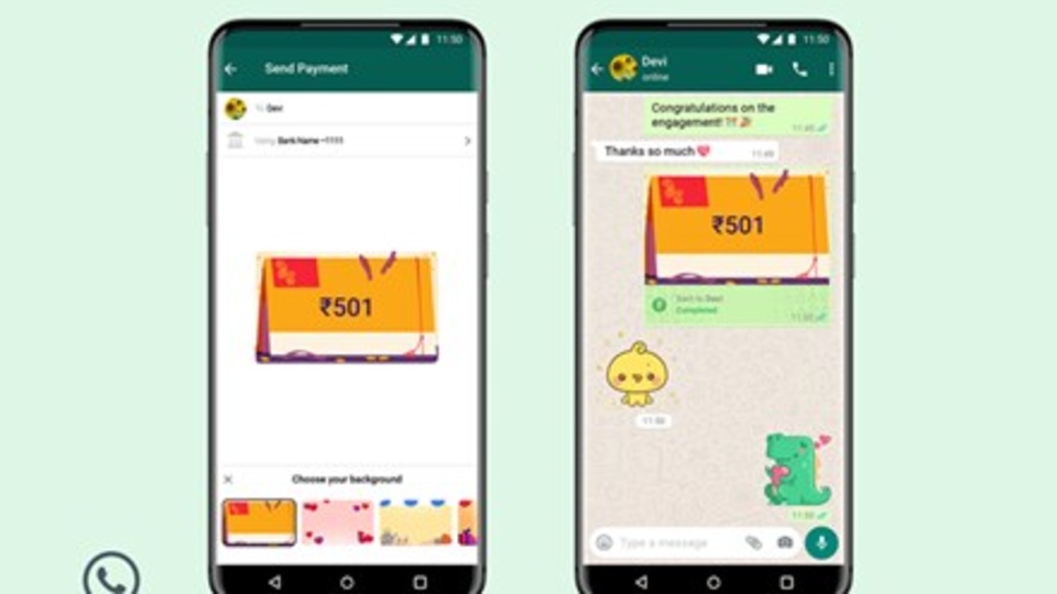 WhatsApp says that this new feature is aimed to deliver a personalised payments experience to WhatsApp users.