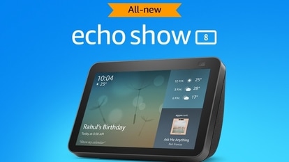 The newly launched Echo Show 8 like all other smart speakers and smart displays by Amazon is powered by the company’s virtual assistant Alexa.