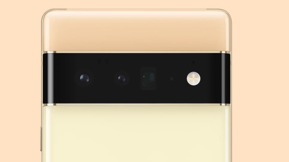 The Pixel 6 Pro features a lighter metallic chassis that changes based on the colour. 