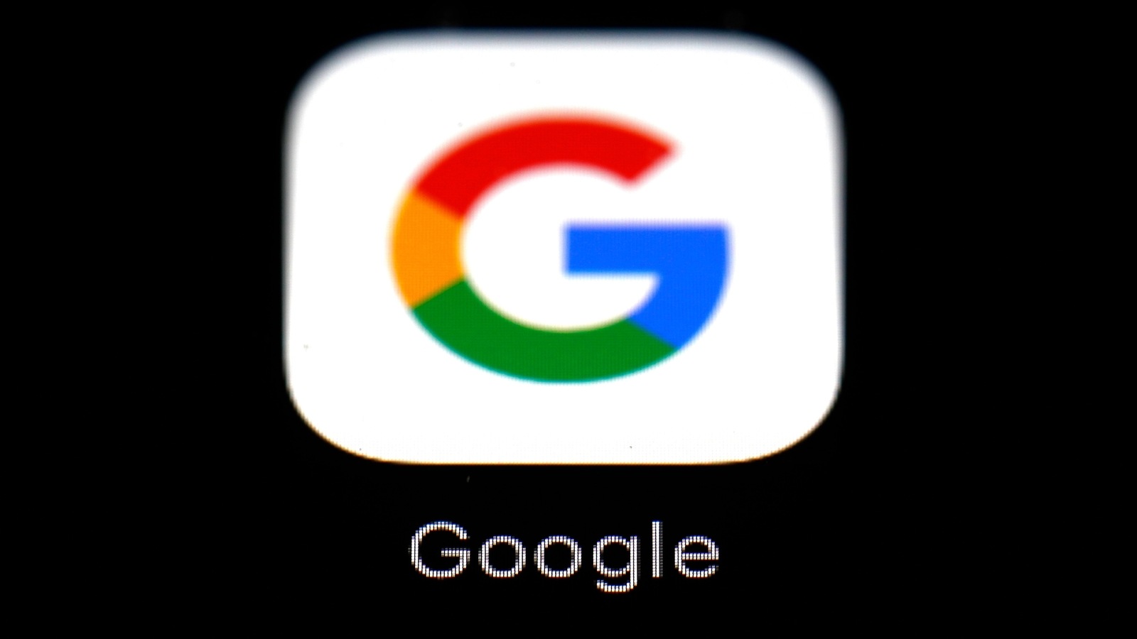 FILE - This March 19, 2018 file photo shows the Google app on an iPad in Baltimore. Dozens of states are taking aim at Google in an escalating legal offensive on Big Tech. This time it's a lawsuit targeting the Google's Play store, where consumers download most of the apps designed for the Android software that powers most of the world’s smartphones. The complaint filed late Wednesday, July 7, 2021 represents the fourth major antitrust filed against Google by government agencies across the U.S. since last October. (AP Photo/Patrick Semansky, File) FILE - This March 19, 2018 file photo shows the Google app on an iPad in Baltimore. Dozens of states are taking aim at Google in an escalating legal offensive on Big Tech. This time it's a lawsuit targeting the Google's Play store, where consumers download most of the apps designed for the Android software that powers most of the world’s smartphones. The complaint filed late Wednesday, July 7, 2021 represents the fourth major antitrust filed against Google by government agencies across the U.S. since last October. (AP Photo/Patrick Semansky, File)