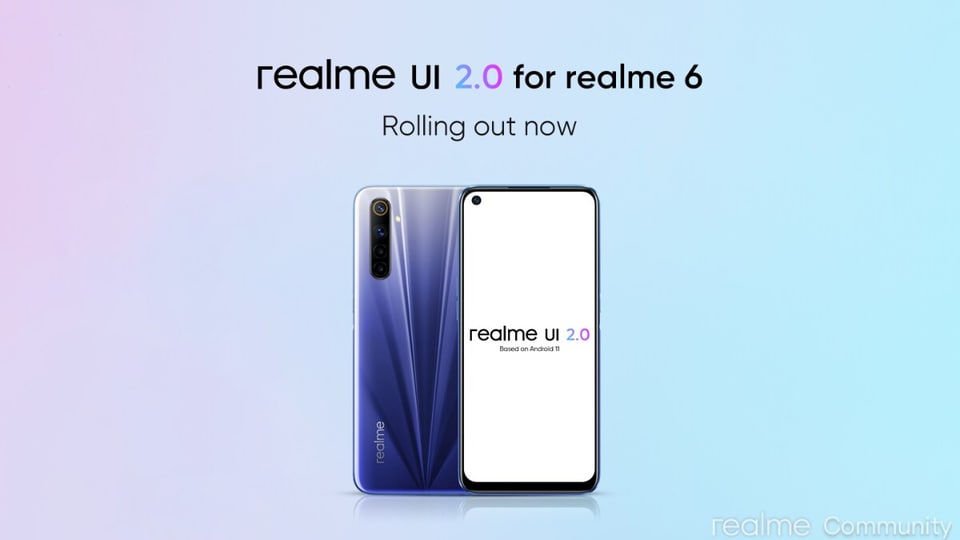 Not all users of these Realme smartphones will get the Realme UI 2.0 update at once.