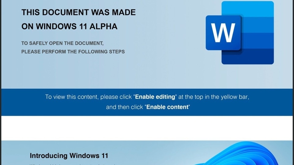 Windows 11 Alpha malware attack can potentially lead to loss of money for Microsoft OS users who fall for the phishing and spear phishing campaign.