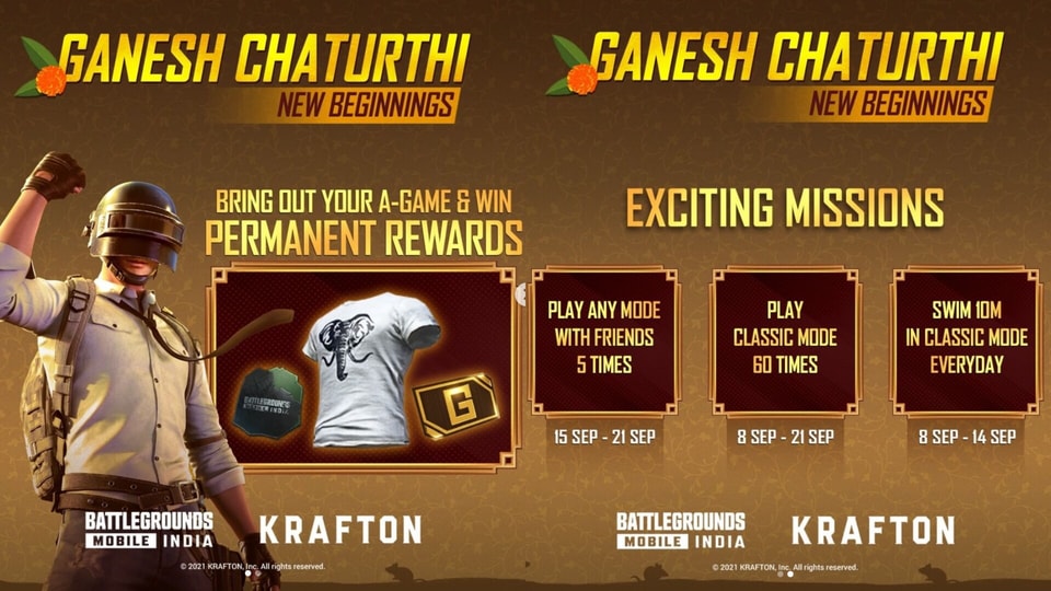 The first mission that’s a part of the Ganesh Chaturthi celebrations is live and will be available till September 14. 