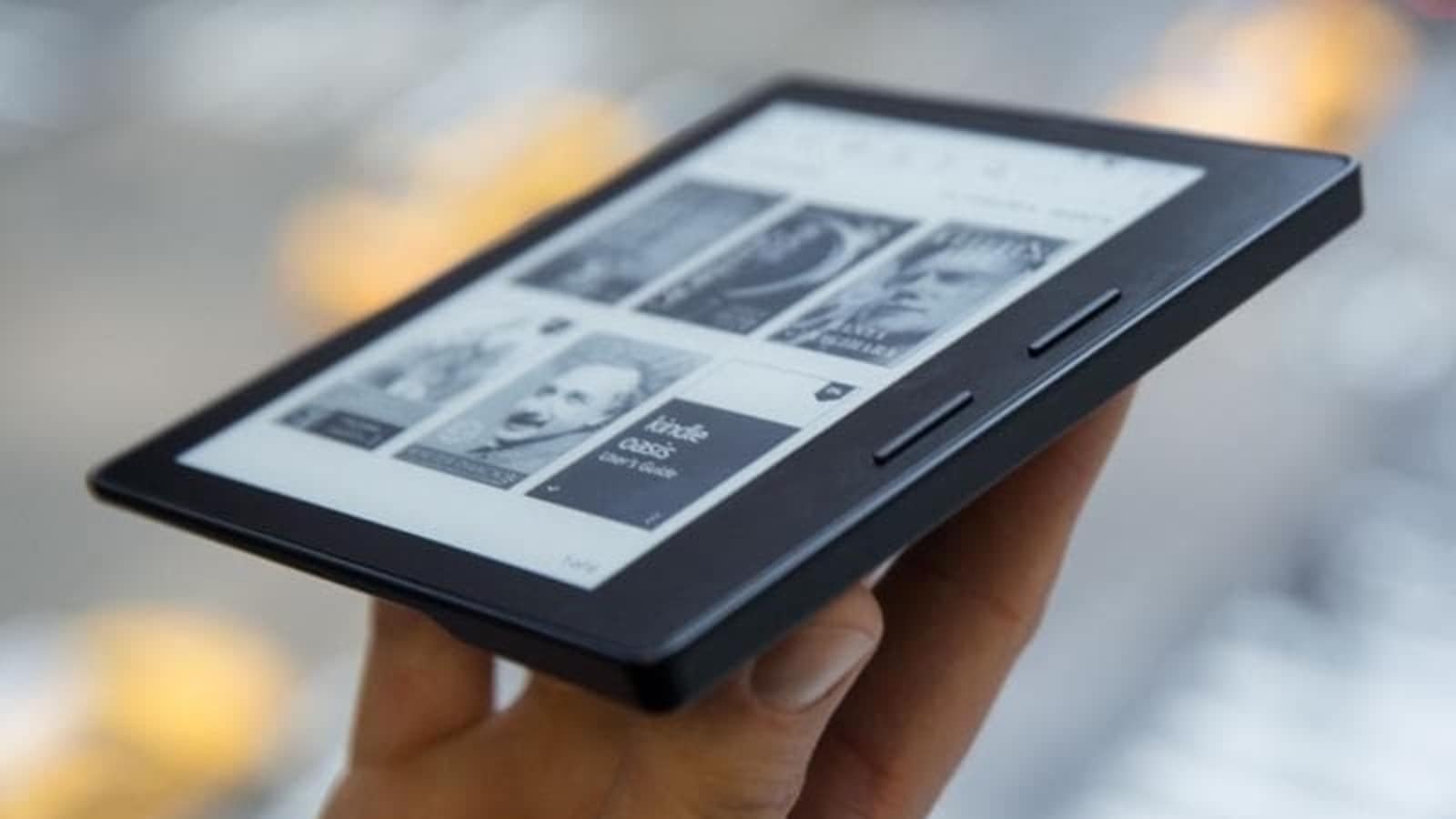 s new Kindle Oasis has a color-adjustable front light