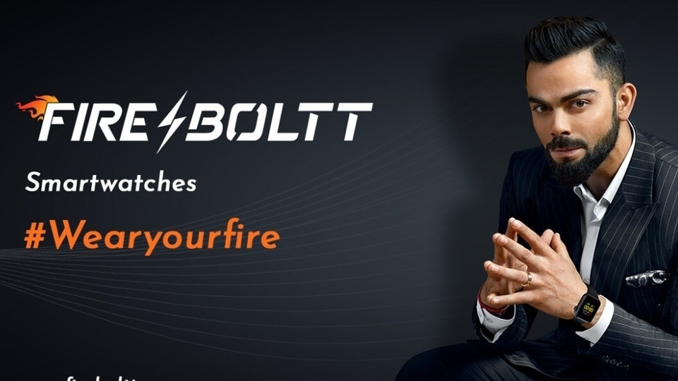 Fire Boltt ropes in Virat Kohli as brand ambassador Wearables News