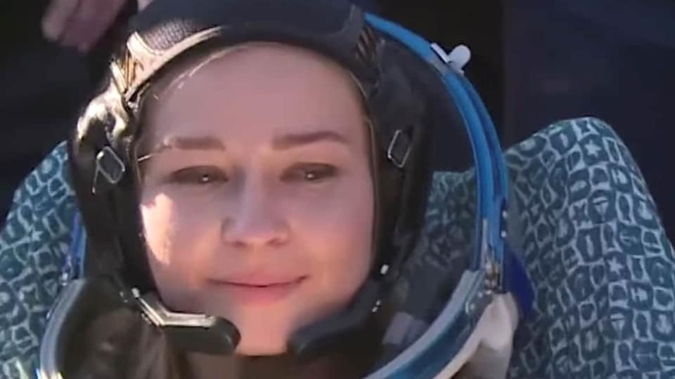 International Space Station Yulia Peresild
