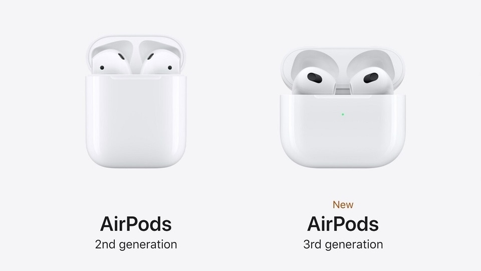 jeans inerti flaskehals New AirPods 3 vs AirPods 2 Price & Features Comparison: What does extra  <span class='webrupee'>₹</span>5,500 get you | Wearables News