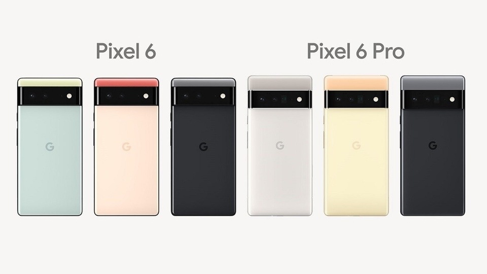Pixel 6 and Pixel 6 Pro colour options Pixel 6 and Pixel 6 Pro colour options