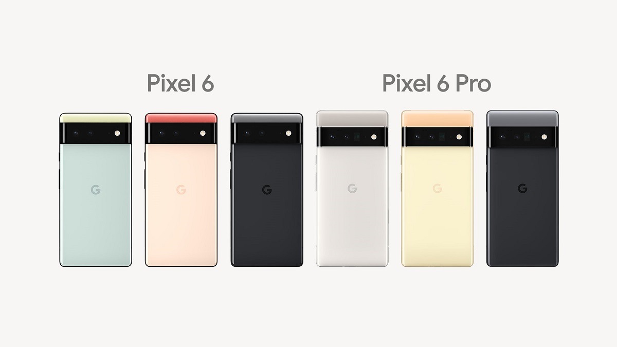 Pixel 6 and Pixel 6 Pro colour options Pixel 6 and Pixel 6 Pro colour options