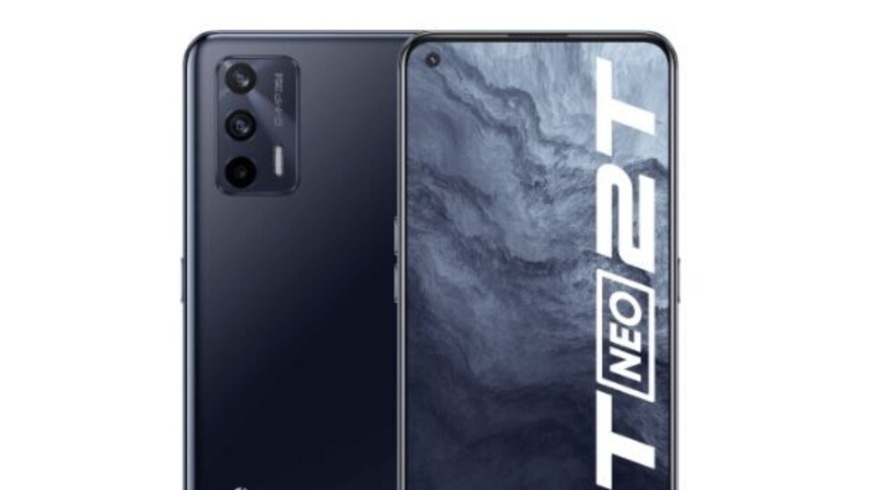 The newly launched Realme GT Neo 2T comes in Black and White colour variants and it is priced at CNY 1,899 (INR 22,200 approx.) for the 8GB RAM and 128GB storage variant.