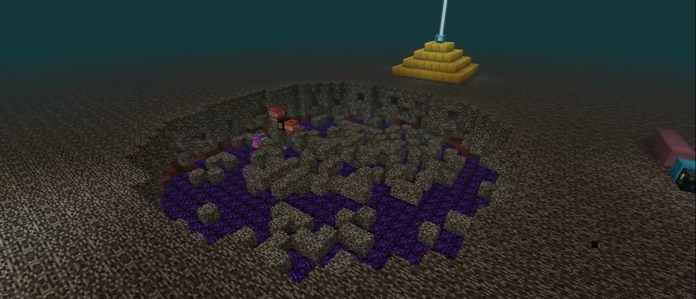 Minecraft player painstakingly deletes 1,000 Bedrock blocks in timelapse video