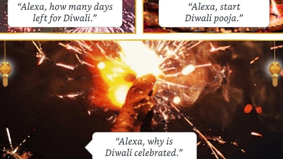 To make your Diwali special, you can ask Amazon Alexa to do a number of things, including starting a Diwali countdown, play Ramayan and even start pooja.