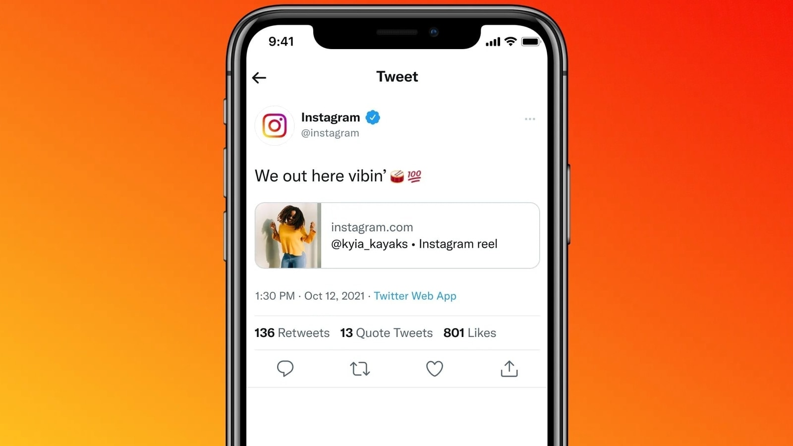 Instagram Twitter Link Preview