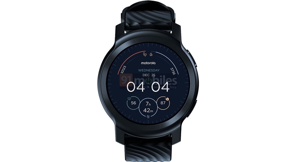 The Moto Watch 100S is supposed to run on Google's Wear OS platform and utilise the Snapdragon Wear 4100 chip.