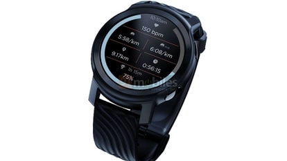The Moto Watch 100 will come with the standard set of health and fitness features, including sleep tracking, step counter, heart rate monitoring, and blood oxygen level measurement.